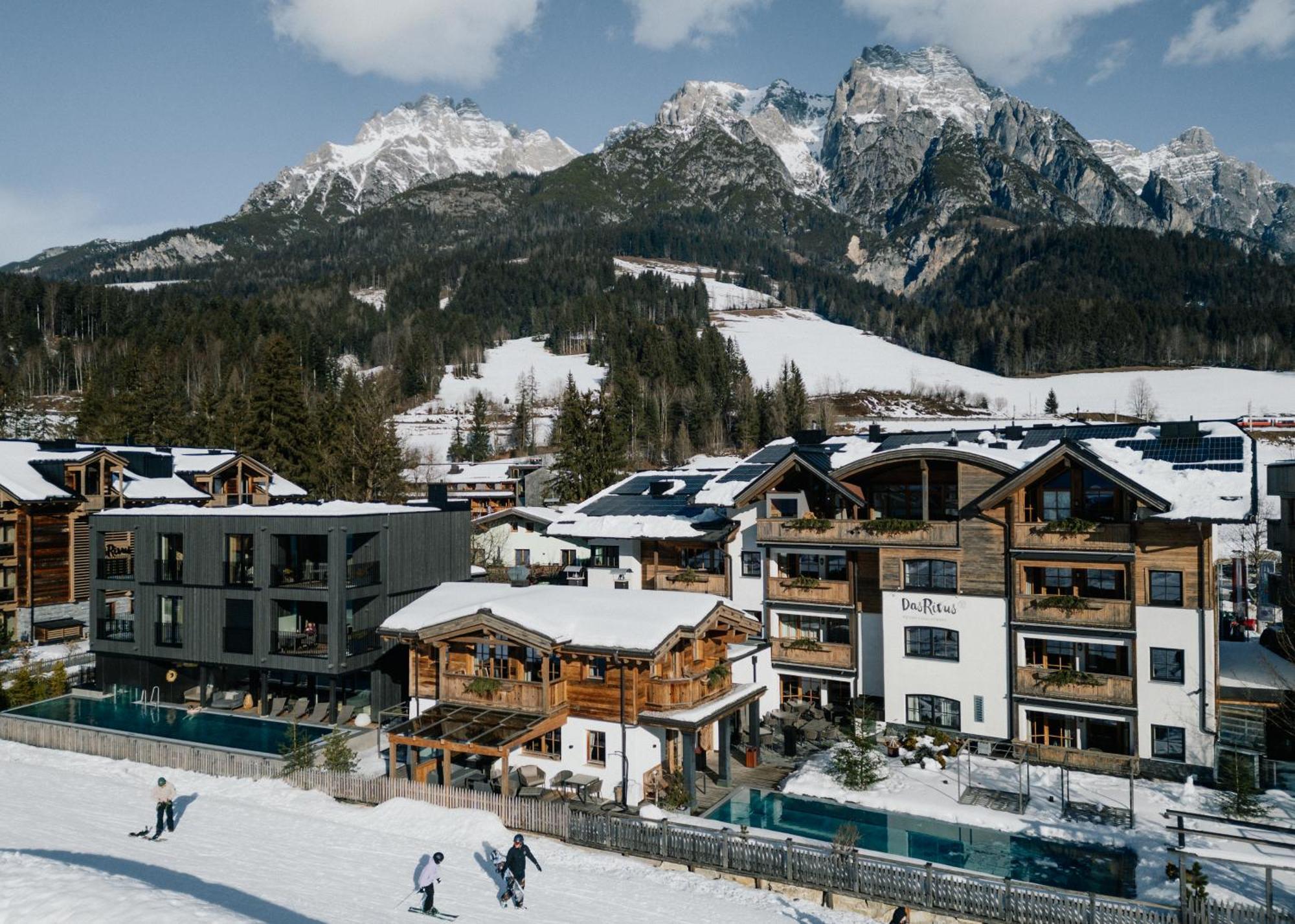 Boutique Hotel Das Rivus Leogang Luaran gambar