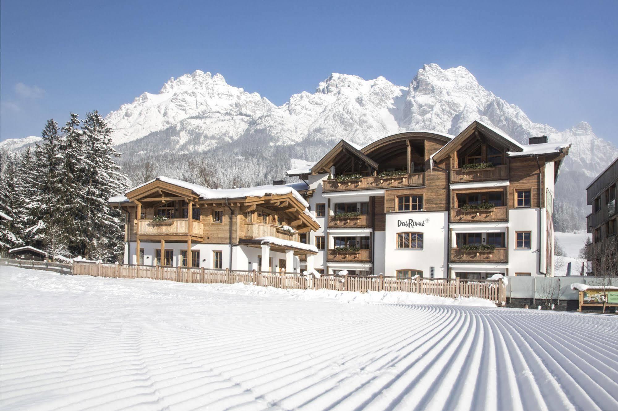 Boutique Hotel Das Rivus Leogang Luaran gambar